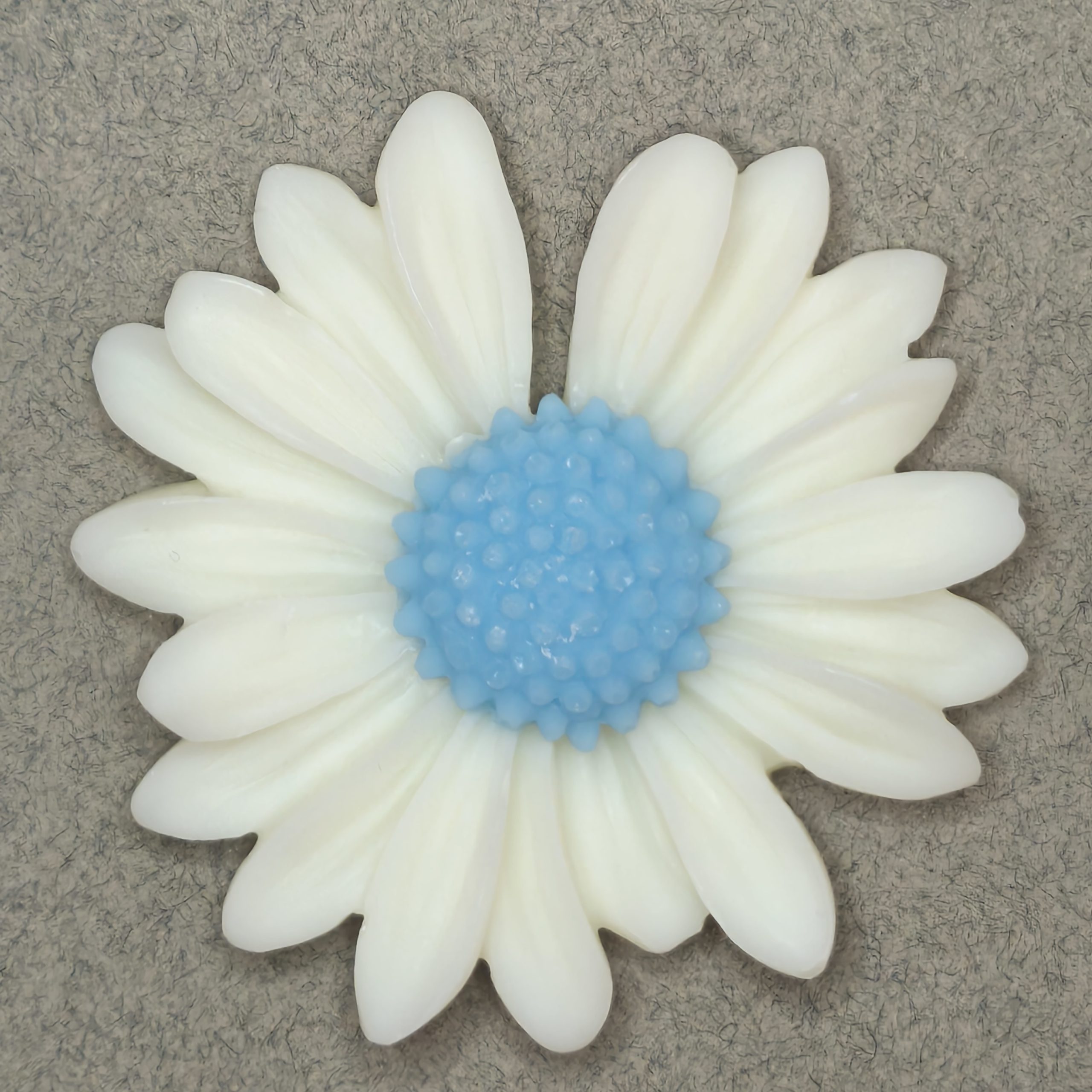 Bougie marguerite - fleur de coton – Image 3