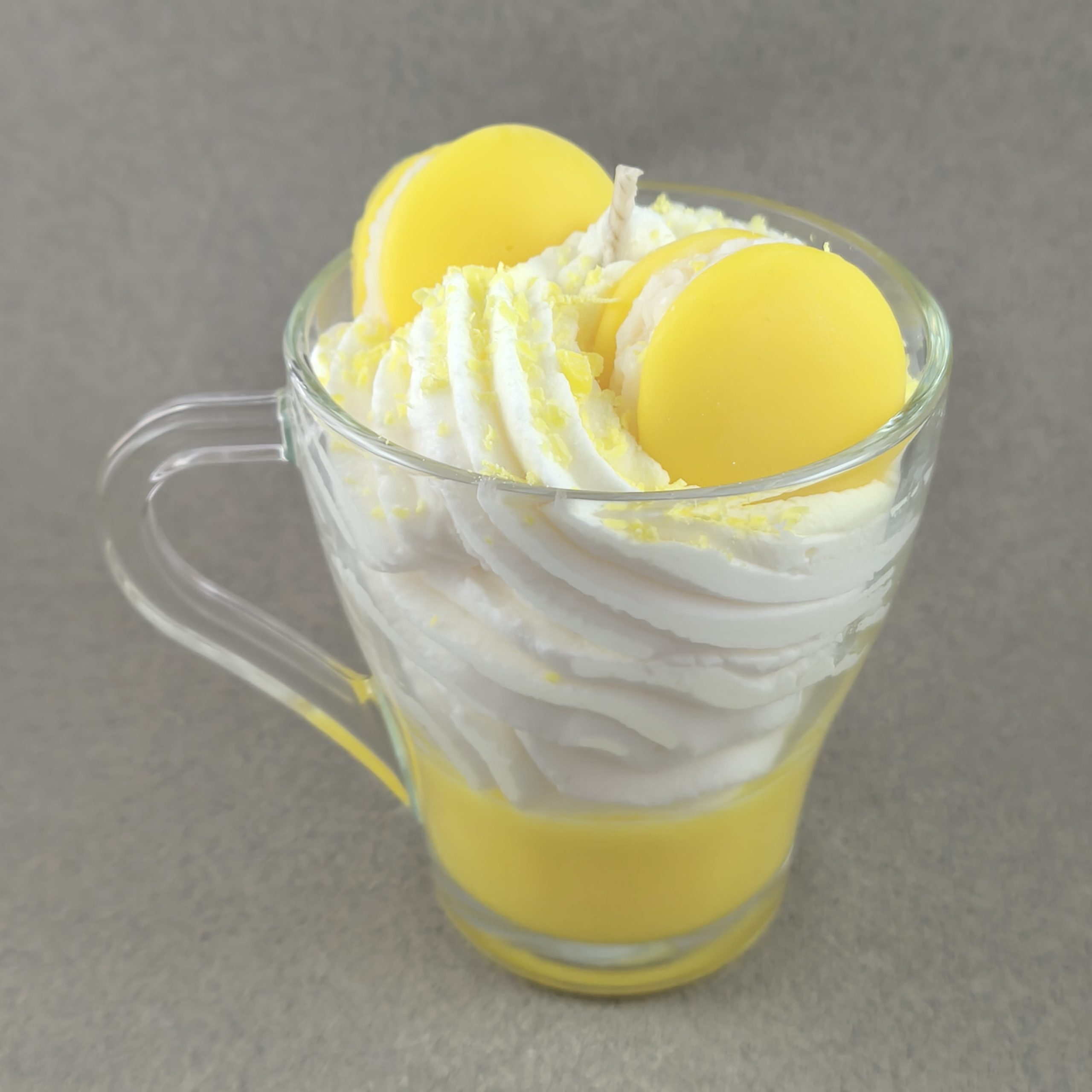 tasse gourmande - Macaron vanille